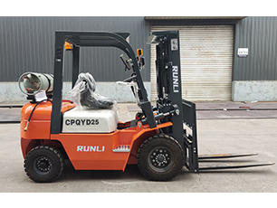 2.5-3 ton LPG  forklift with k21 K25 engine